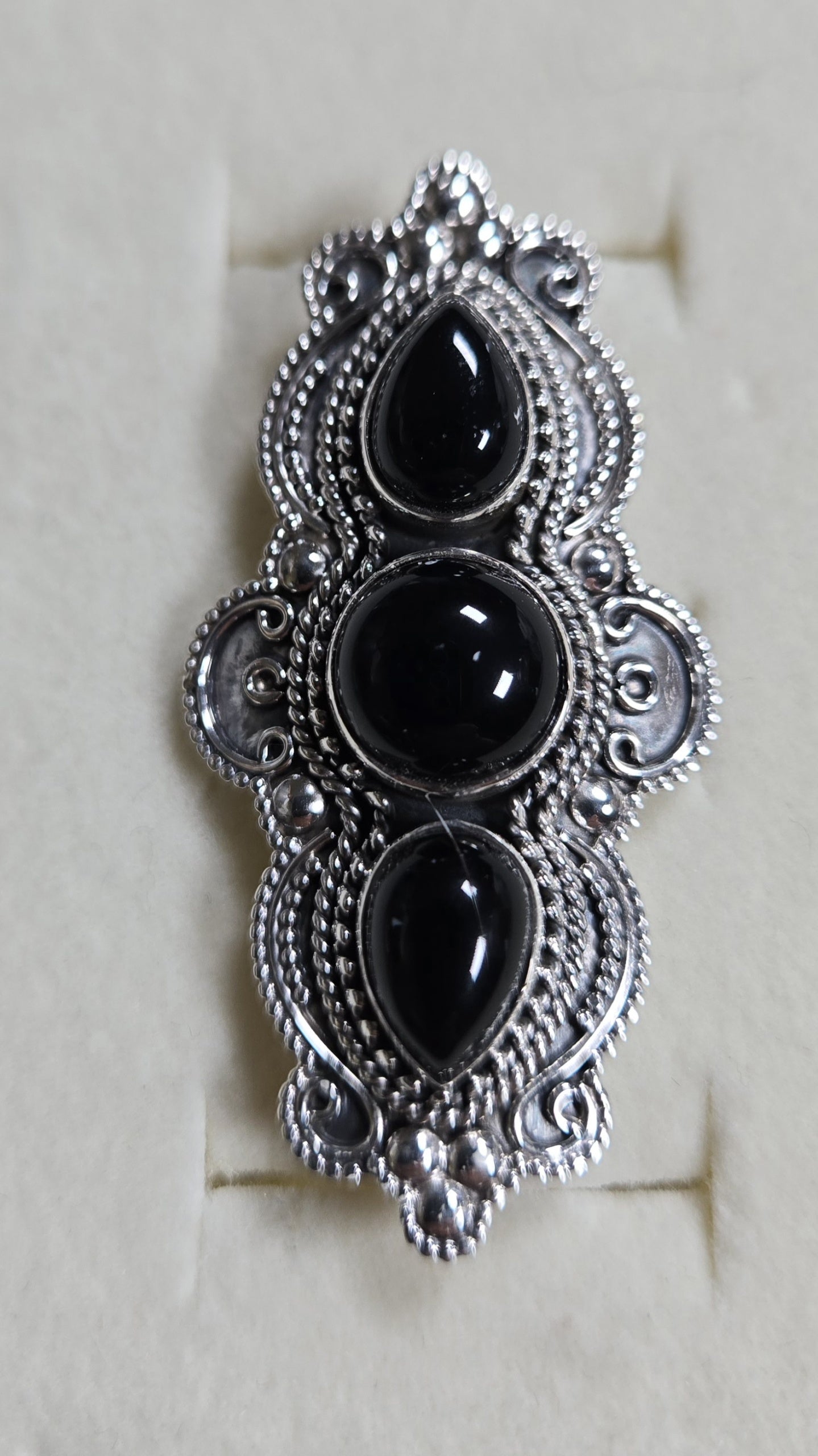 Size 7 Black Onyx
