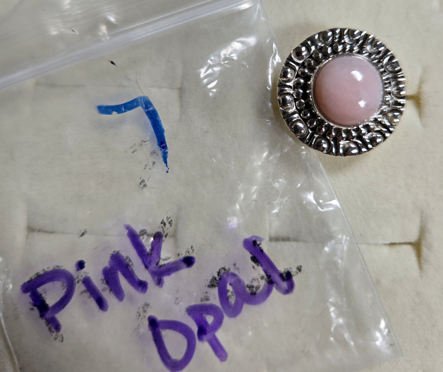 Size 7 Pink Opal