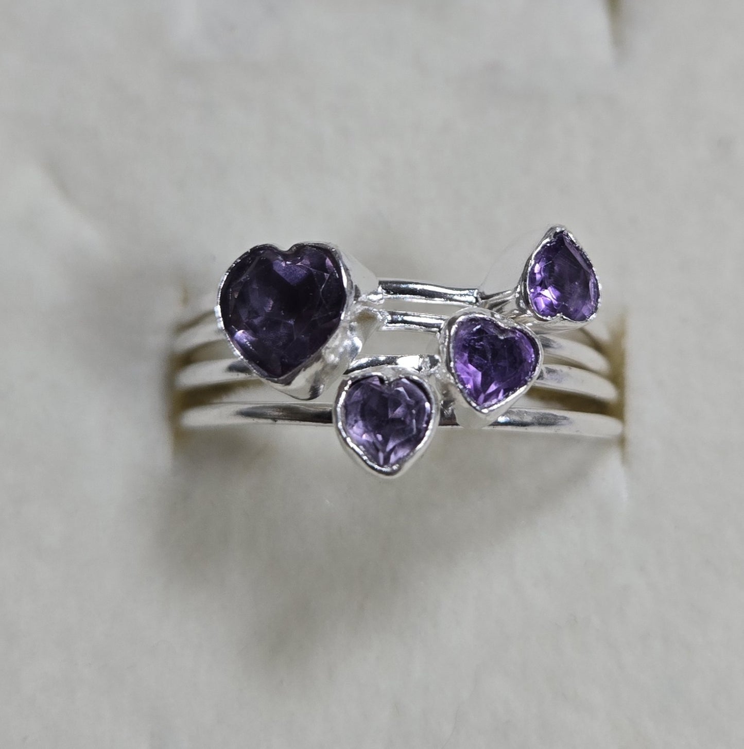 Size 12 Heart Stacker