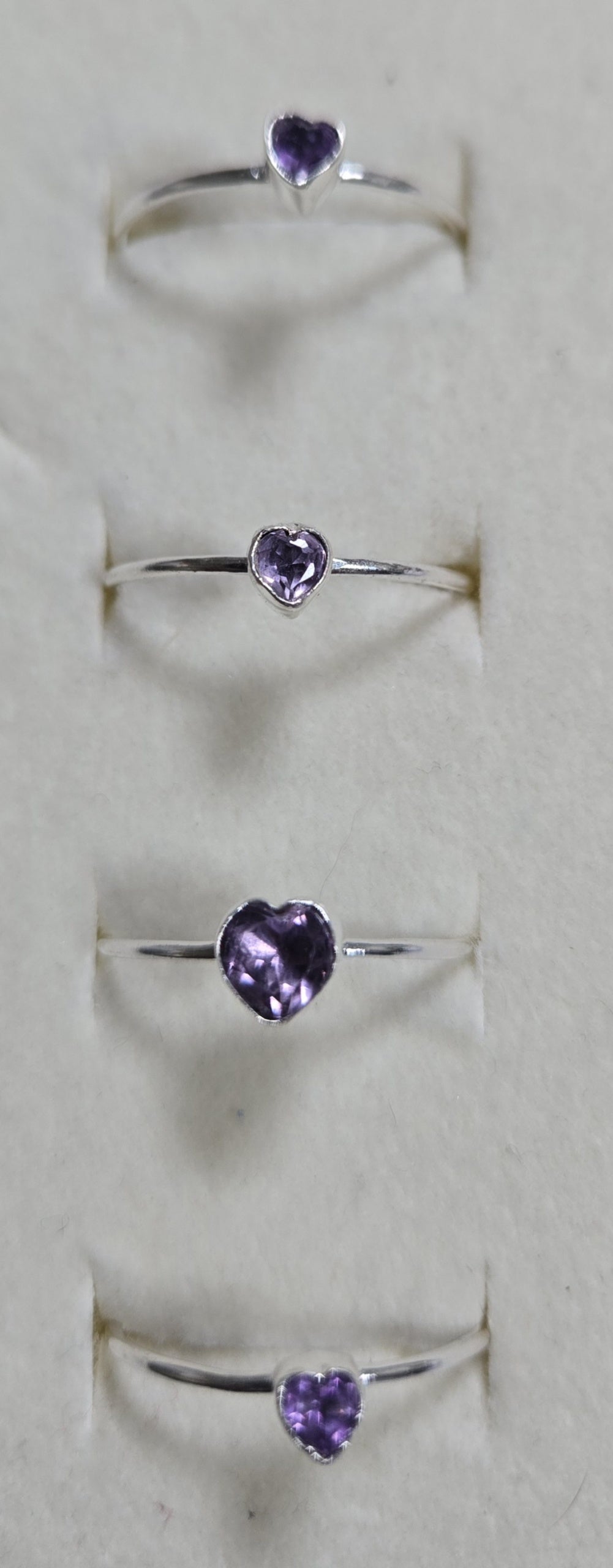 Size 12 Heart Stacker