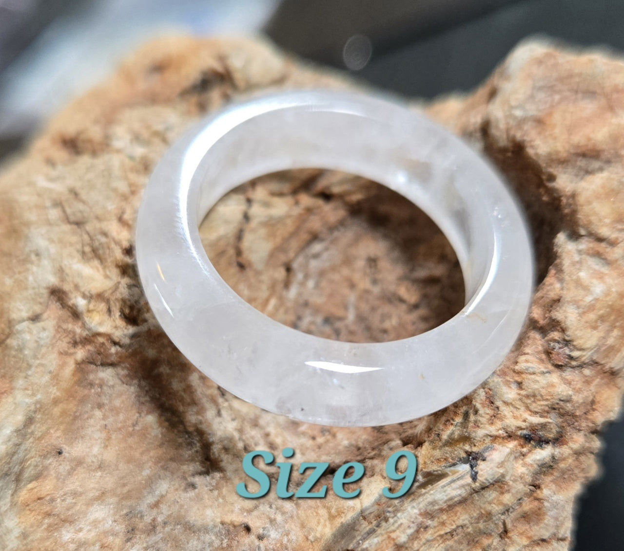 Size 9 Genuine Stone